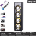 Numéro de modèle KBQ-706 corne 4 pouces led lumière bluetooth haut-parleur avec microphone